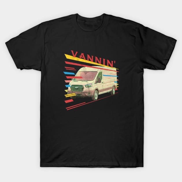 Vannin Van Life Transit T-Shirt by karutees